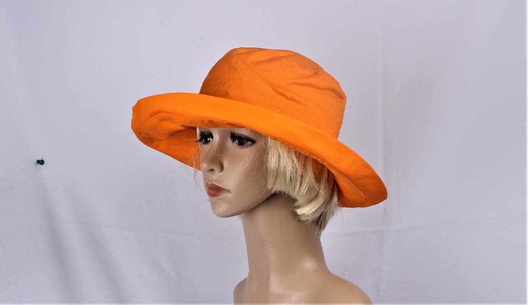 Classic cotton noosa hat orange Code:HS/5600 image 0